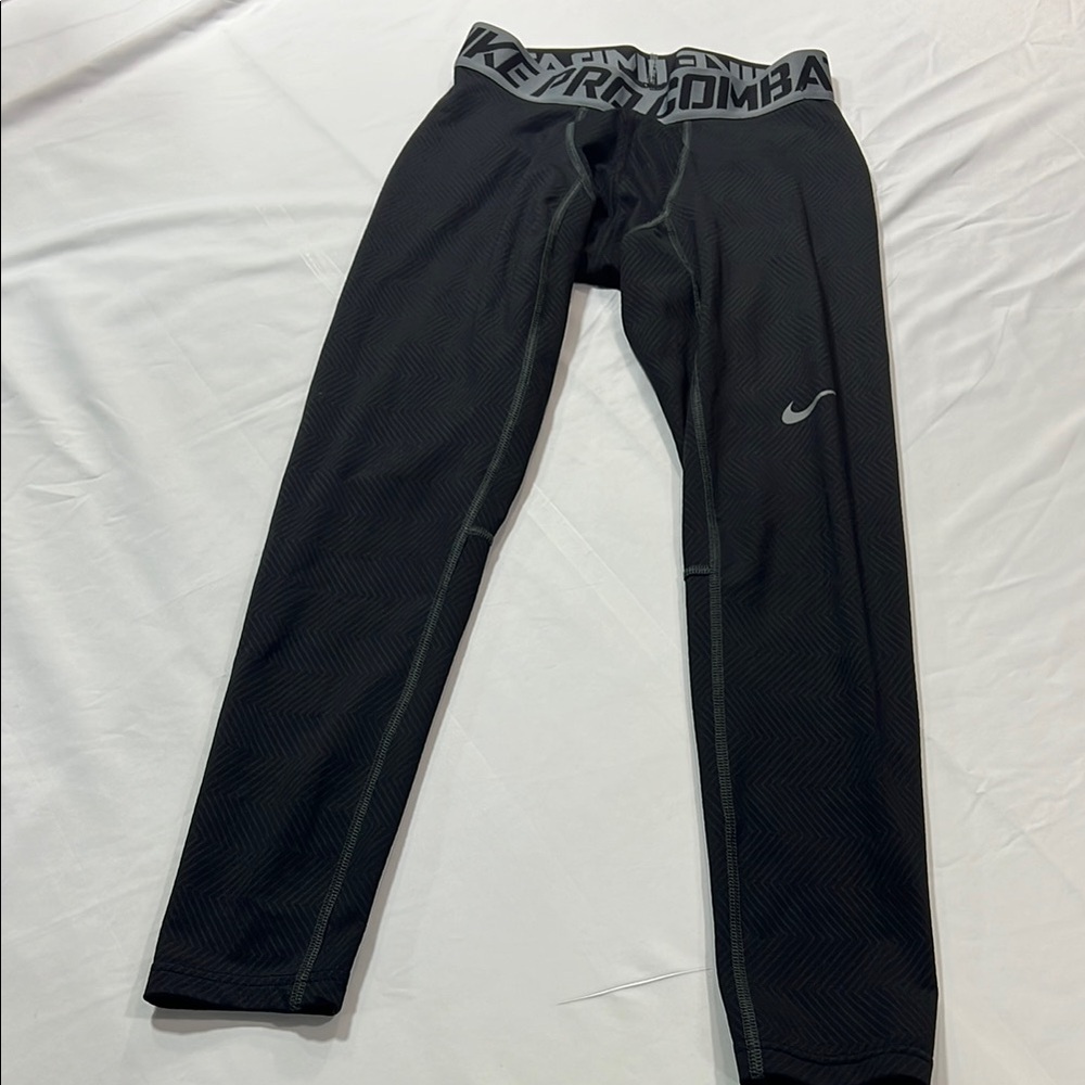 Nike pro combat men’s pants leggings compression size L